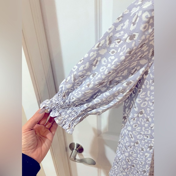 Puff sleeve printed top - Picture 8 of 8